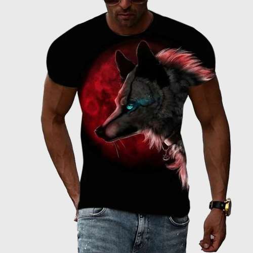 Wolf Printed T-Shirt