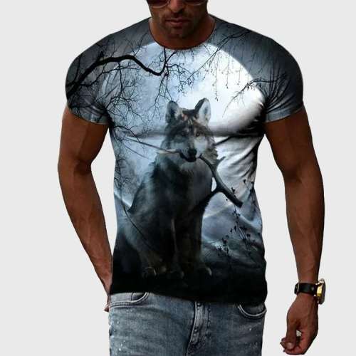 Wolf Shirts Men