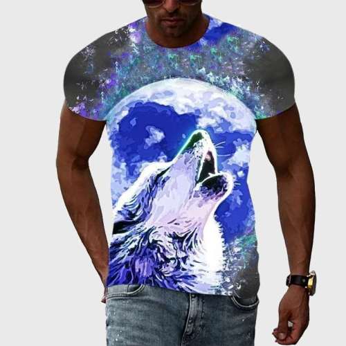 Blue Wolf Moon Shirt