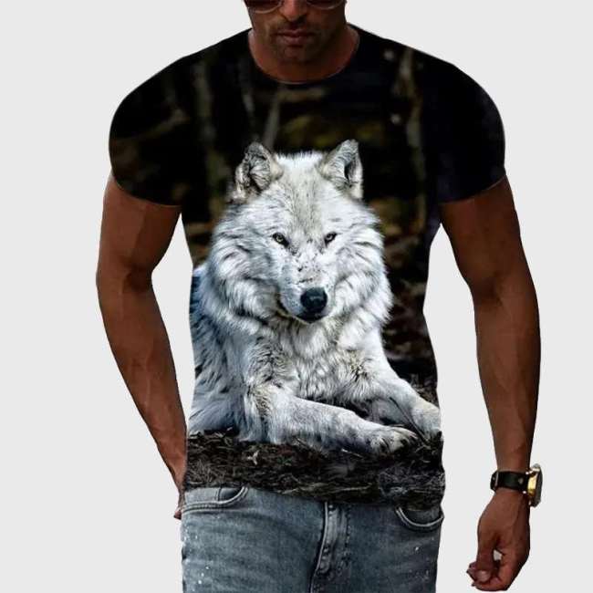 3D Printed Wolf T-Shirt