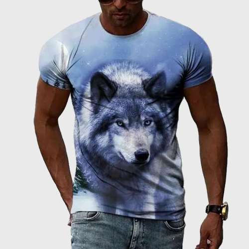 Family Matching T-shirt T shirts Wolf