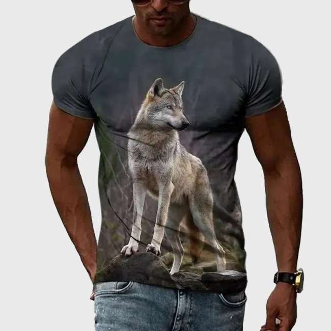 Family Matching T-shirt Wolf T-Shirt