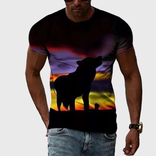 Tropical Wolf T-Shirt