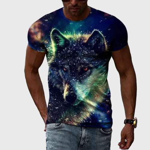 Wolf Painting T-Shirt