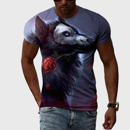Wolf Rose T-Shirt