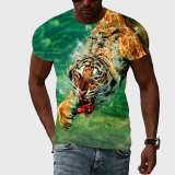 Swimming Tiger T-Shirt