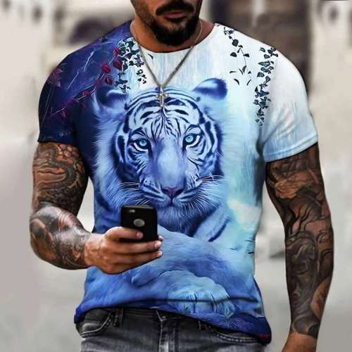 Family Matching T-shirt Cool Tiger Shirts