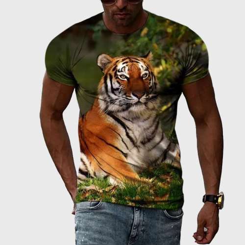 Bengal Tiger Mountain T-Shirt