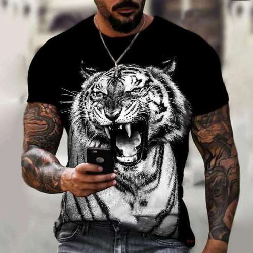 Family Matching T-shirt Unisex Tiger T-Shirt