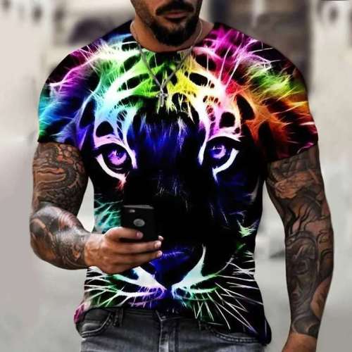 Colorful Tiger Shirt