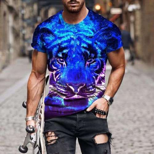 Blue Tiger T-Shirt
