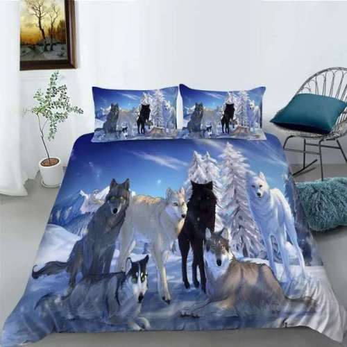 Wolf Pack Bedding