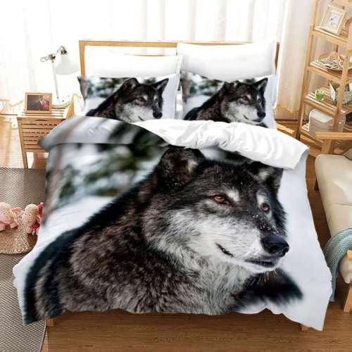 Black Wolf Bed Sets