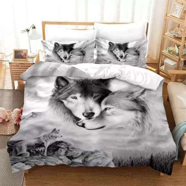 Wolf Couples Bed Sets