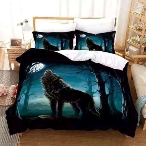 Wolf Howling Bed Sets