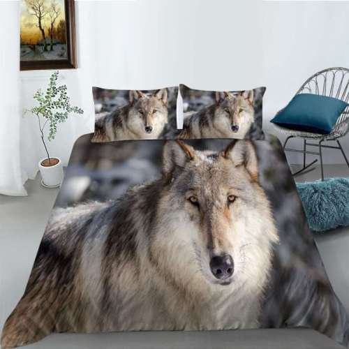 Wolf Crib Bedding