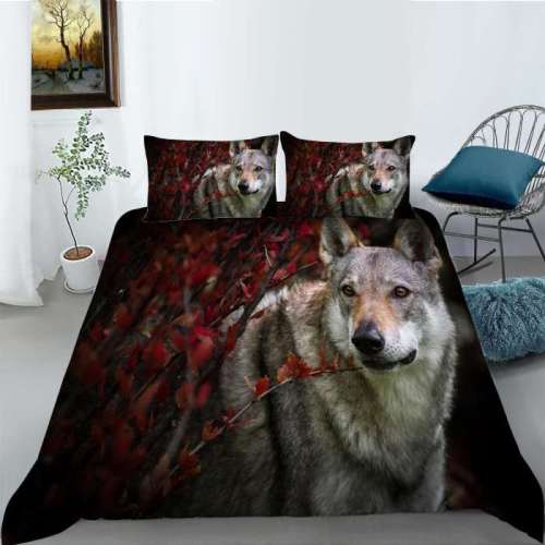 Wolf Crib Bedding