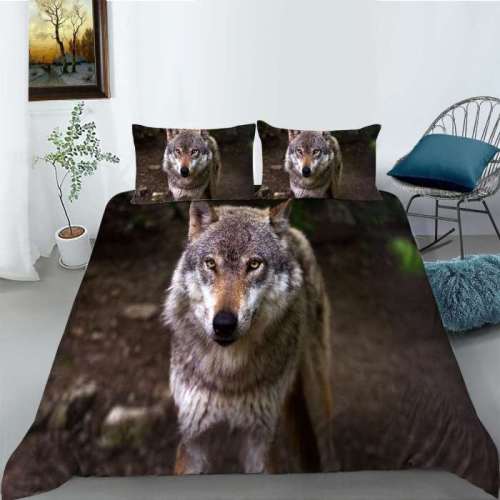 Wolf Crib Bedding