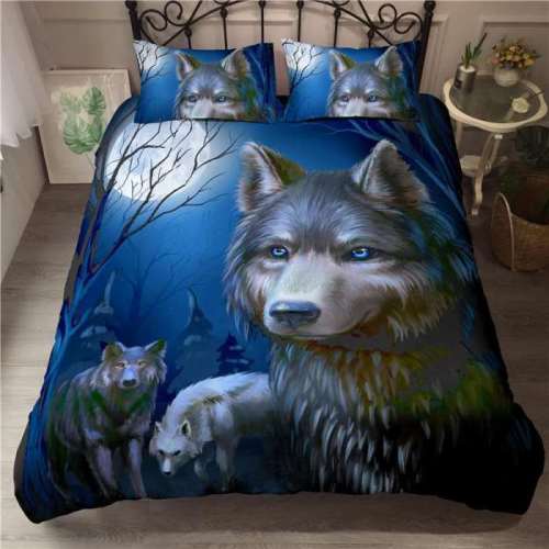 Wolf Packs Pattern Bedding