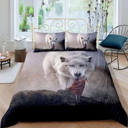 Wolf And Human Beds