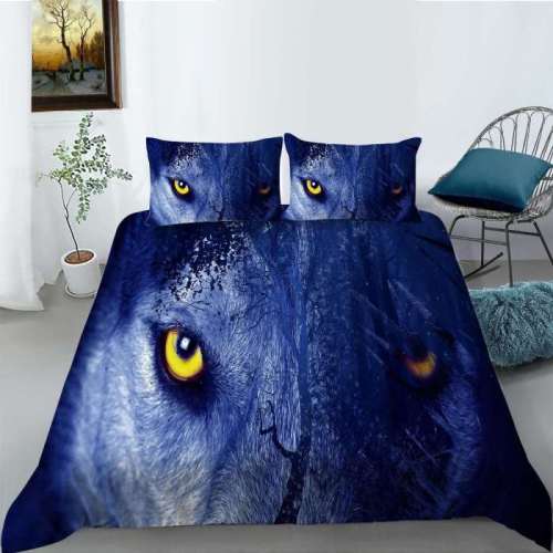 Wolf Eye Theme Bedding