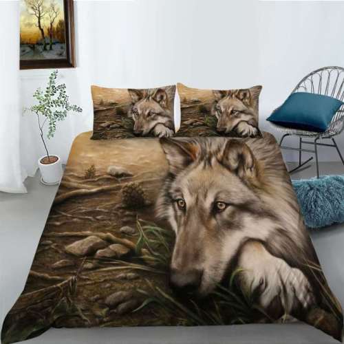 Bedding Wolf