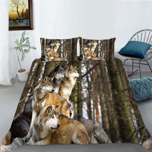 Bedding Wolf Packs