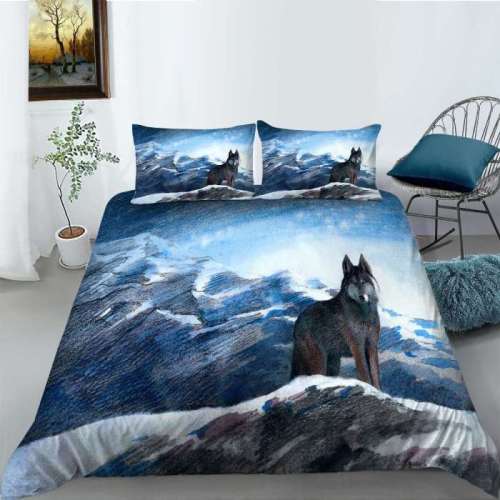 Mountain Wolf Bedding Sets