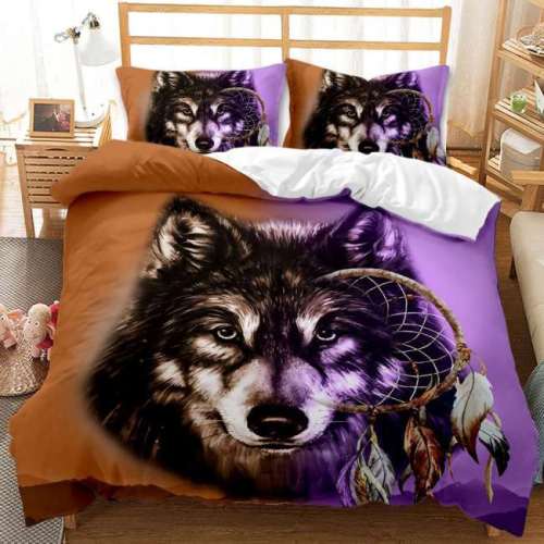 Wolf Dreamcatcher Theme Bedding