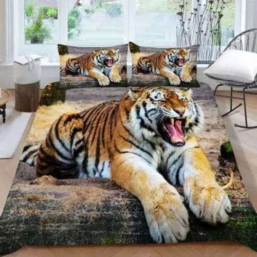 Roaring Tiger Bed Set