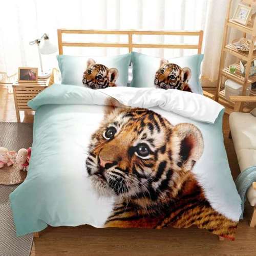 Tiger Cub Bed Cover