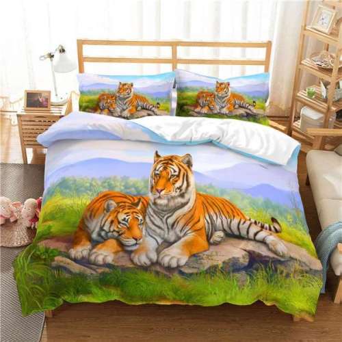 Tiger Couples Bed