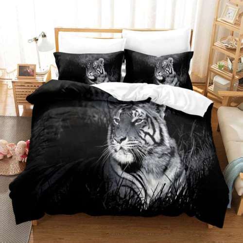 Black Tiger Beds Set