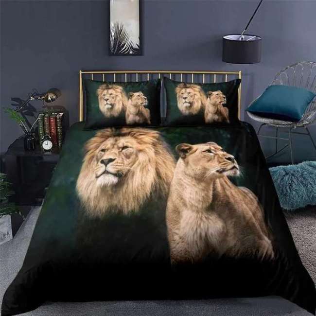 Lion Couples Bedding
