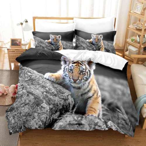 Tiger Cub Themed Bedding