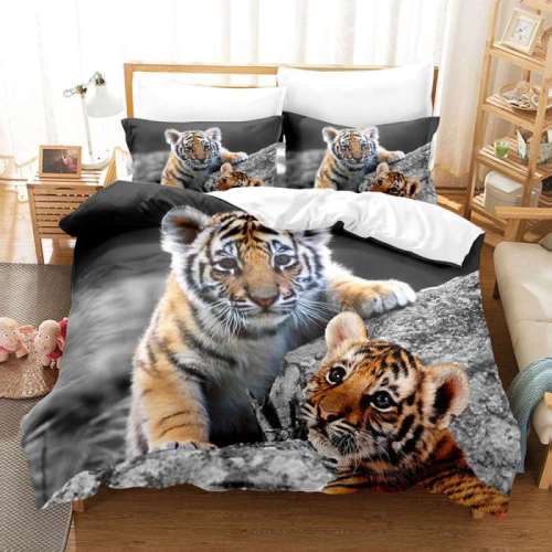 Tiger Cubs Beds Set