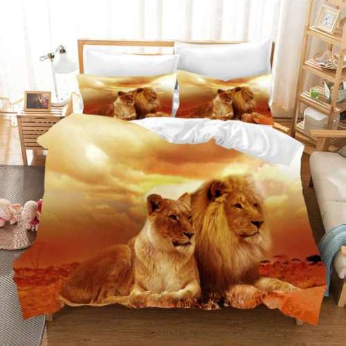 Lion Lovers Bed
