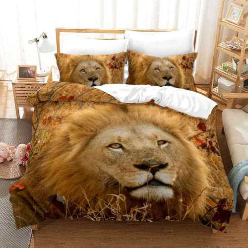 Lion Face Bedding