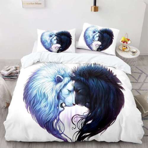 Yin Yang Lion Beddings