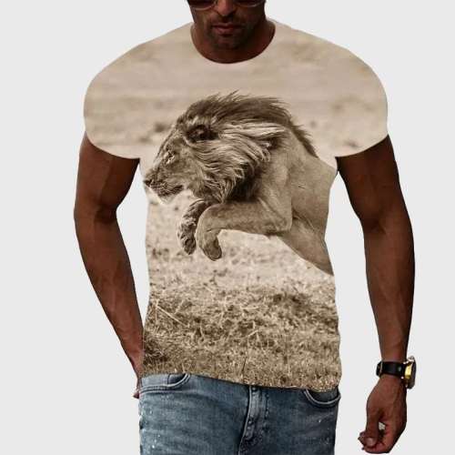 Jumping Lion T-Shirt