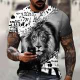 Family Matching T-shirt Lion Print T-Shirt