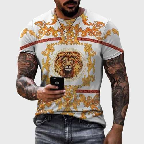 Geometric Lion T-Shirt