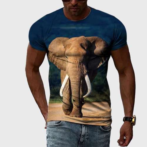 Elephant Printed T-Shirt