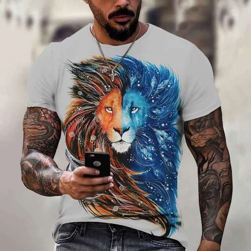 Grey Lion T-Shirt