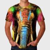 Family Matching T-shirt Colorful Elephant T-Shirt