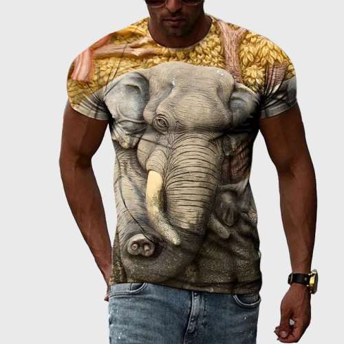 Cartoon Elephant T-Shirt