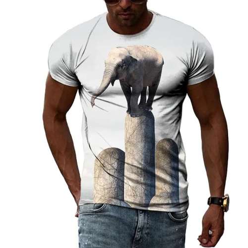Grey Elephant T-Shirt