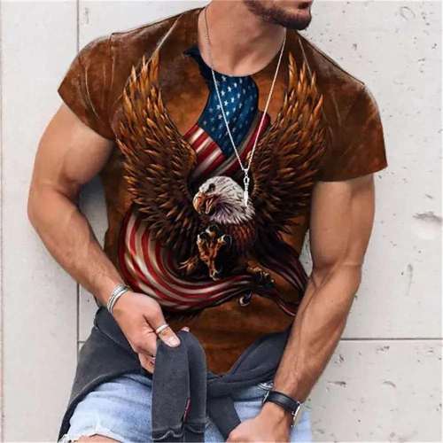 American Eagle Flag T-Shirt