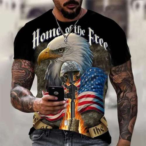 Home Of The Free Eagle T-Shirt