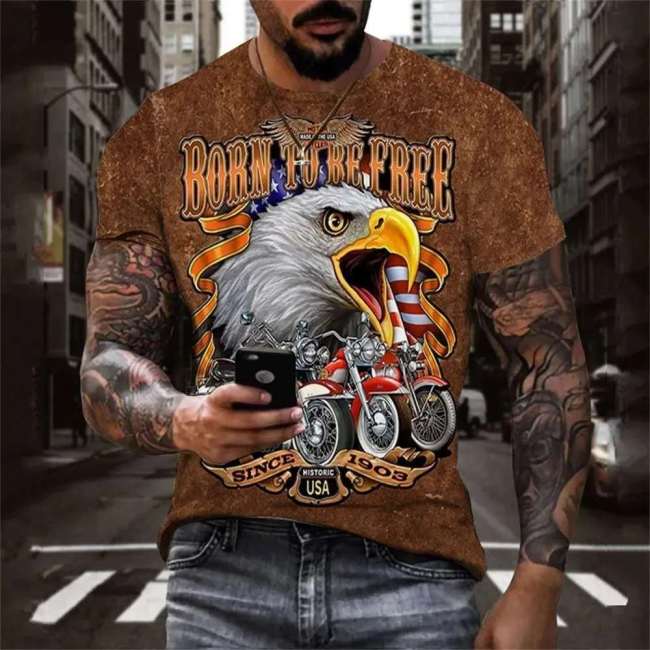 Born To Be Free Eagle T-Shirt